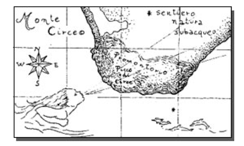 mappa-storica-leggenda-promontorio-del-circeo mappa-storica-leggenda-promontorio-del-circeo
